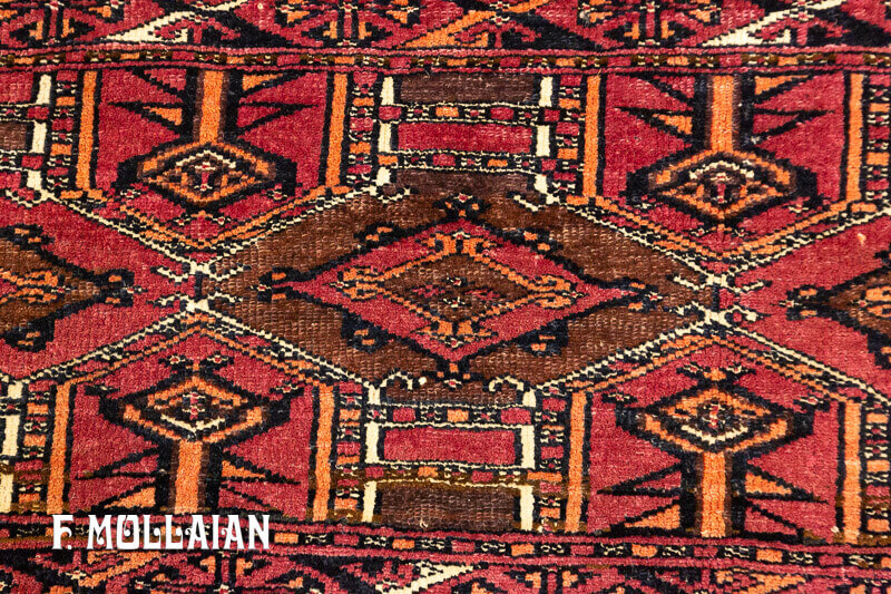Antique Turkmen Tekke Chuval Rug n°:14248362
